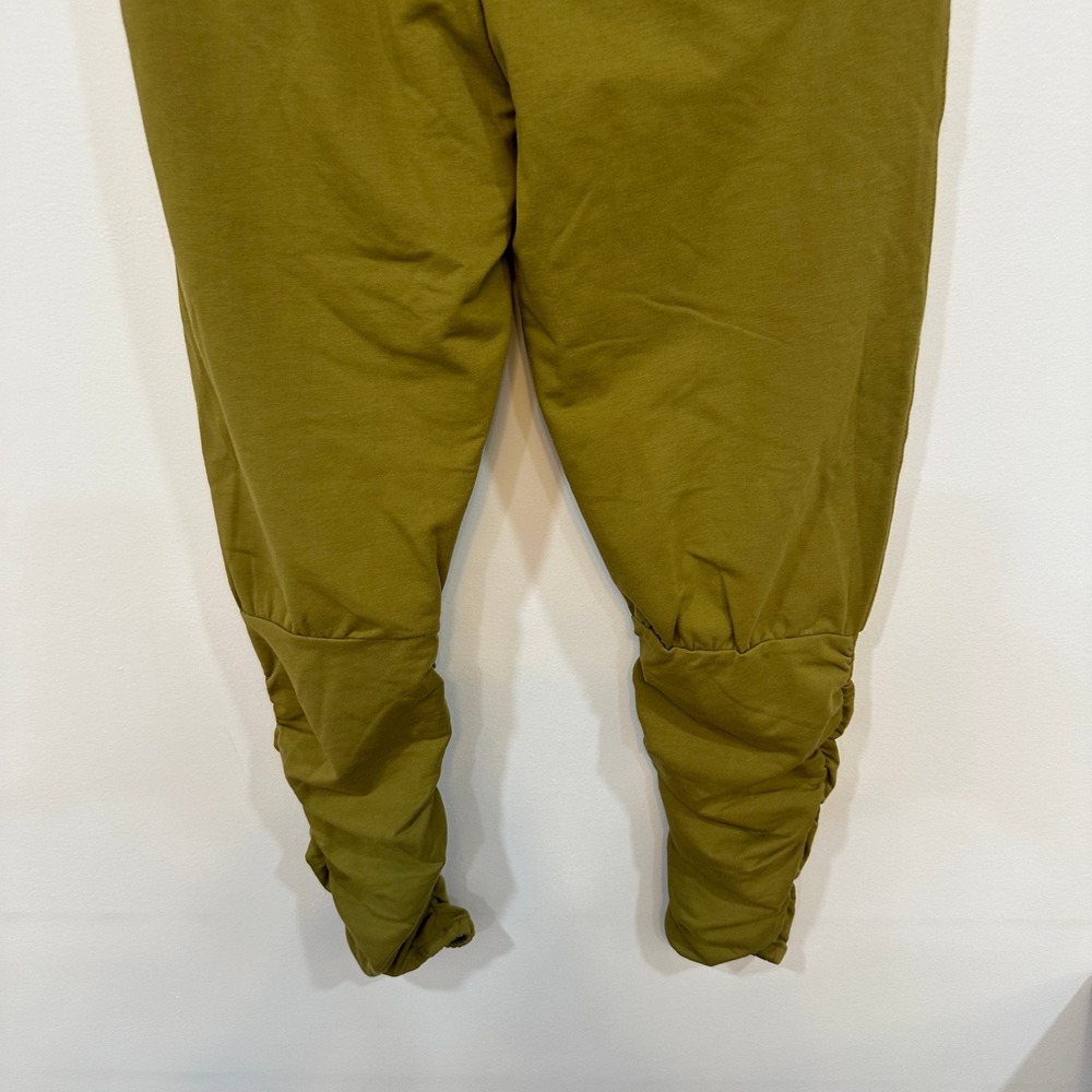 Free People Movment Womens Sweatpants Small Olive Green Joggers Field Goal - Picture 10 of 11
